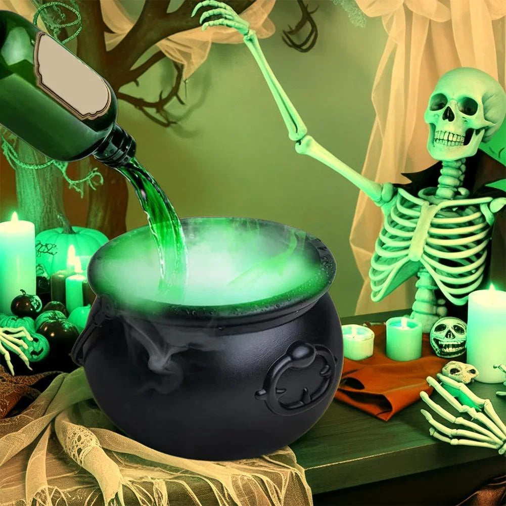 Halloween Black Wizard Bowl Magic Float Bottle And Diffuser Indoor Home Bar Magic Party Horror Ghost Props Halloween Decoration - Mooth Shop