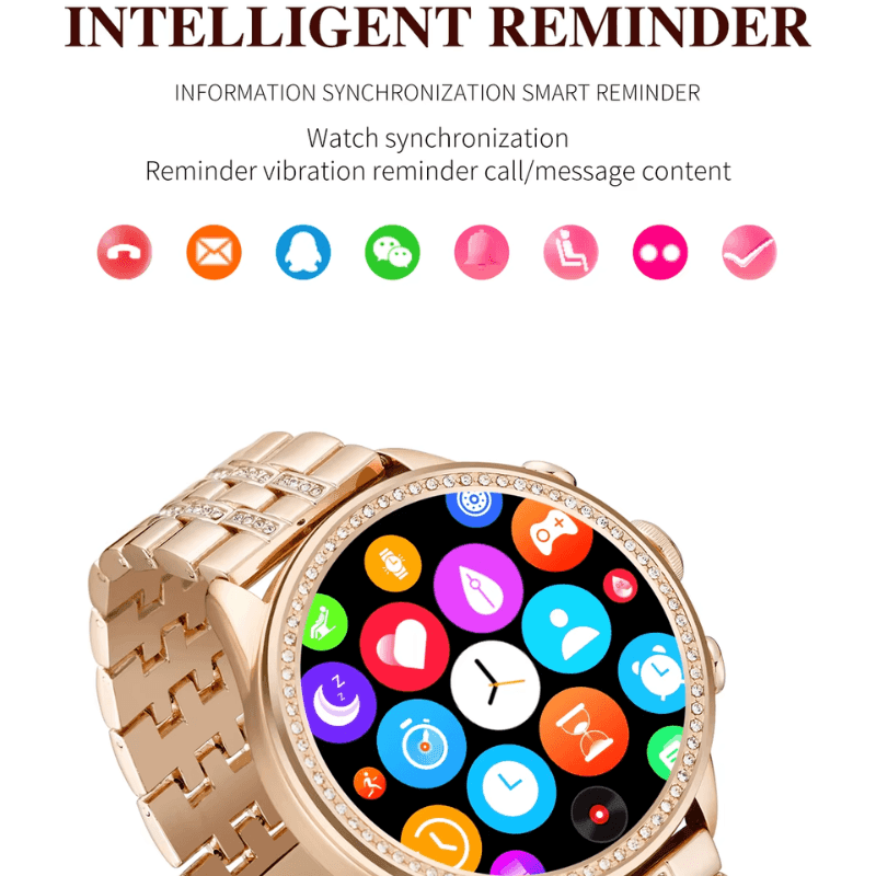 Reloj Inteligente Para Mujer Con Bluetooth - Mooth Shop