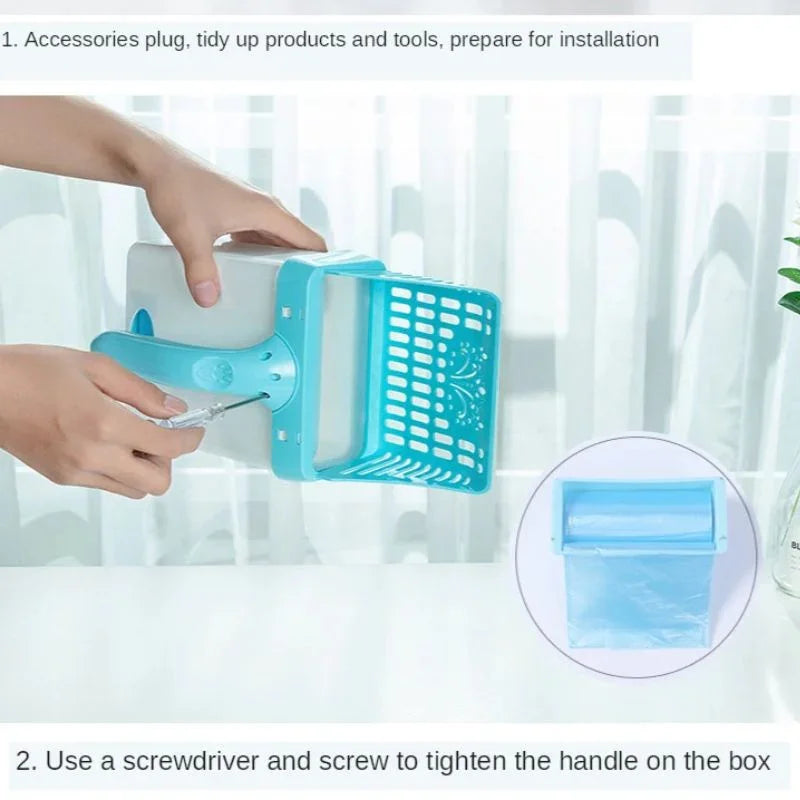 Pala Con Balde Para Sanitario Pet - Mooth Shop