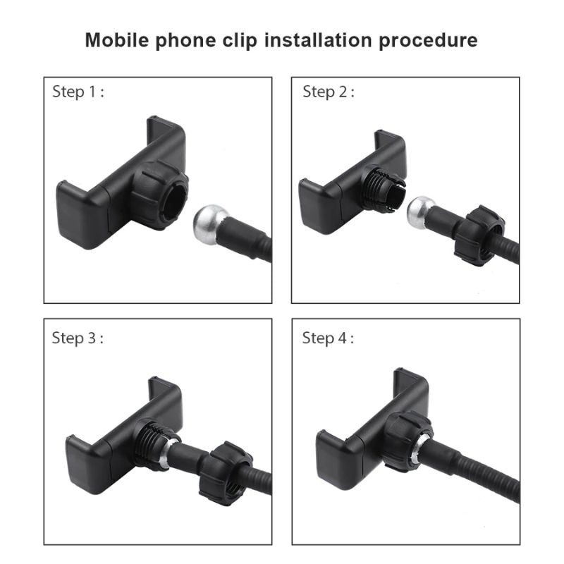 Soporte Flexible Para Teléfono Con Anillo de Luz