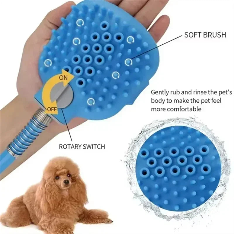 Manguera y Ducha de Silicona Para Mascotas - Mooth Shop