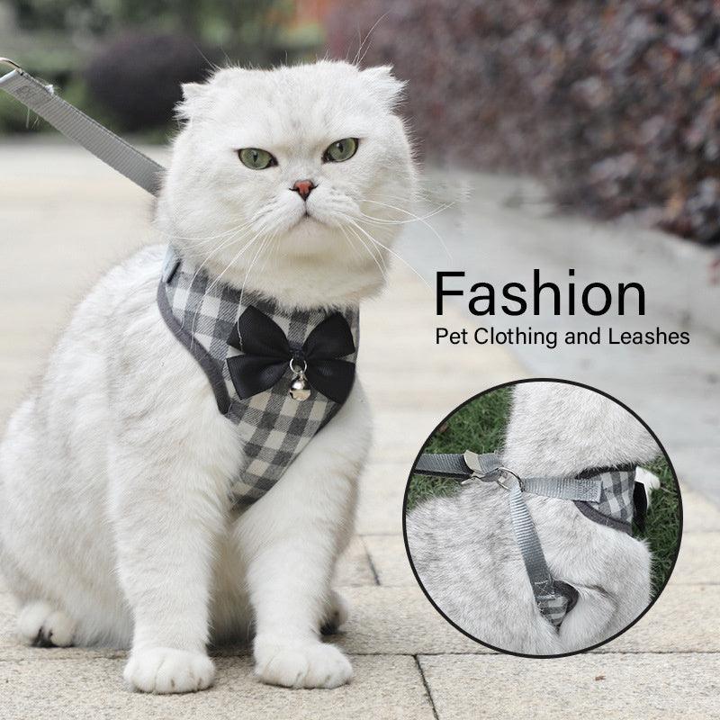 Cat Traction Rope Out Anti Slip Vest Type Adjustable Strap - Mooth Shop