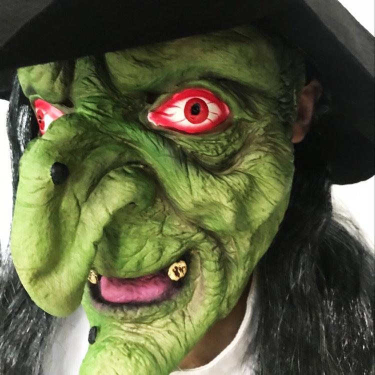 Halloween Long Hair Grimace Mask - Mooth Shop