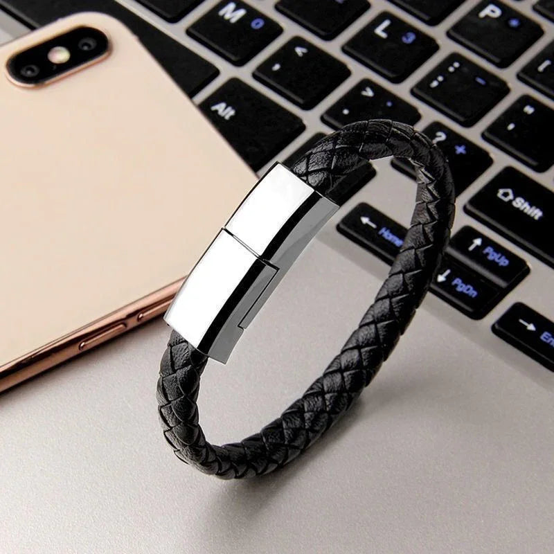 New Bracelet Charger USB Charging Cable Data Charging Cord For IPhone14 13 Max USB C Cable For Phone Micro Cable - Mooth Shop