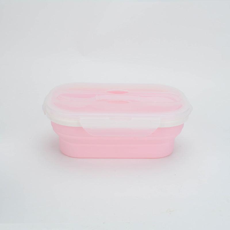 Portable foldable silicone lunch box - Mooth Shop