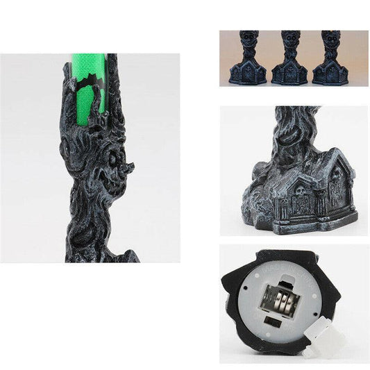 Halloween Decoration Simulation Candle Light - Mooth Shop