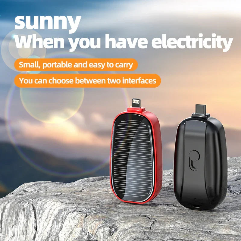 Mini Emergency Solar Charging Unit Portable Wireless Power Supply - Mooth Shop