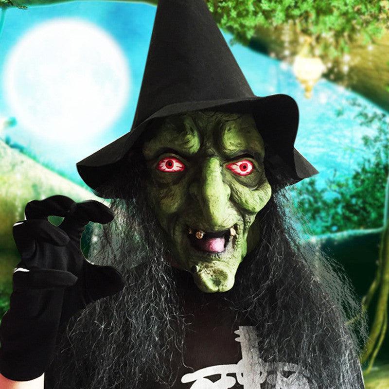 Halloween Long Hair Grimace Mask - Mooth Shop
