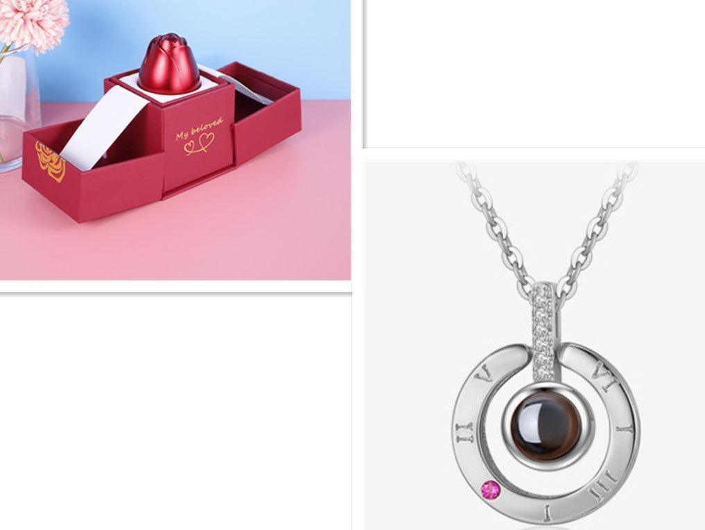 Joyero de Metal con Rosas - Mooth Shop