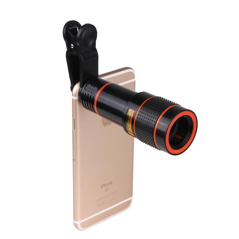 Lente de cámara telescópica retráctil con Clip para teléfono móvil con Zoom para teléfono Galax - Mooth Shop