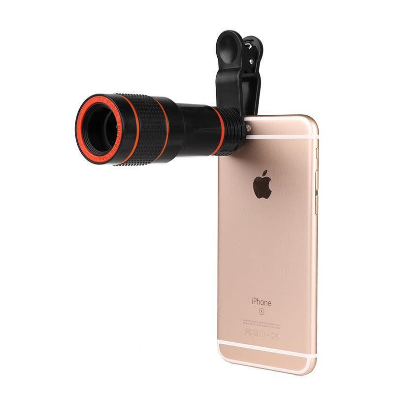 Lente de cámara telescópica retráctil con Clip para teléfono móvil con Zoom para teléfono Galax - Mooth Shop