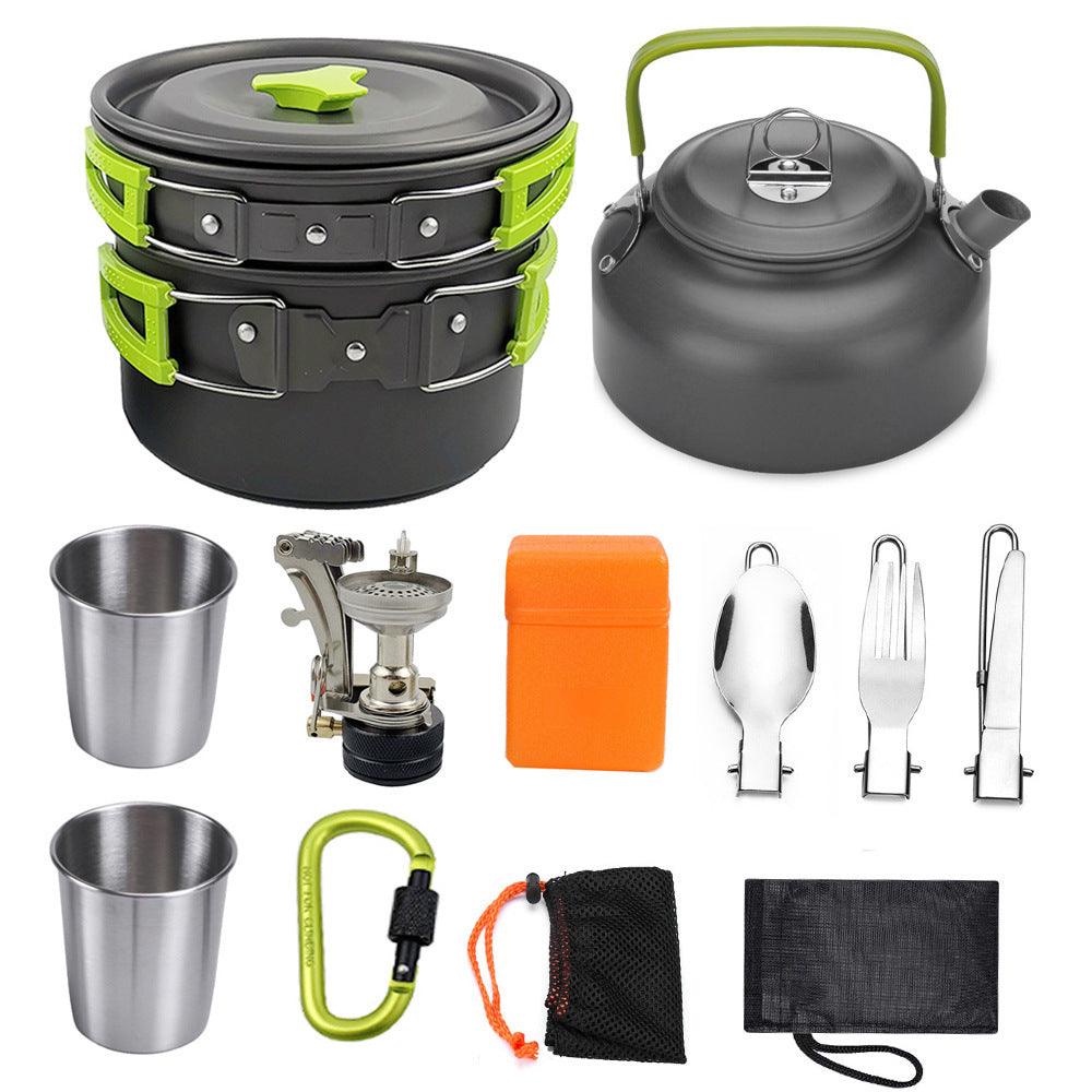 Kit de Utensilios de Cocina Para Camping. - Mooth Shop