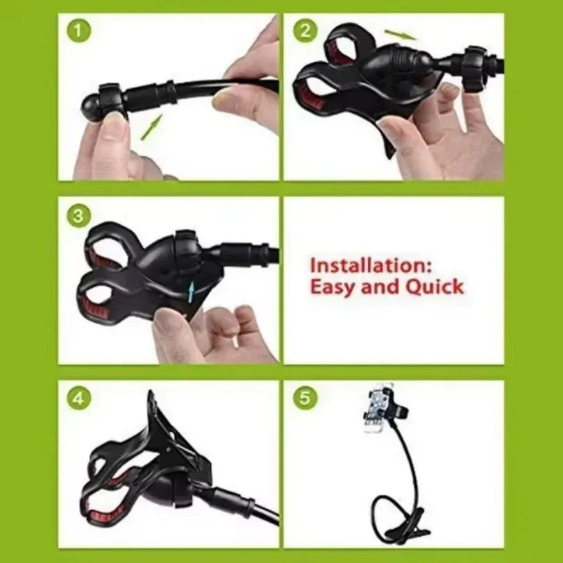 360 Degree Spiral Base Lazy Mobile Phone Tablet Stand