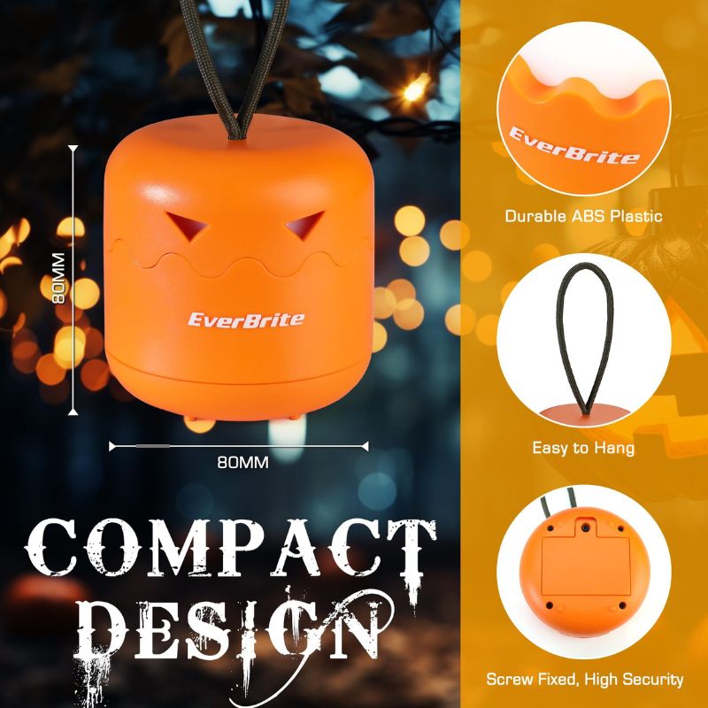 Halloween Pumpkin Foldable Party Decoration LED Small Night Lamp - Mooth Shop