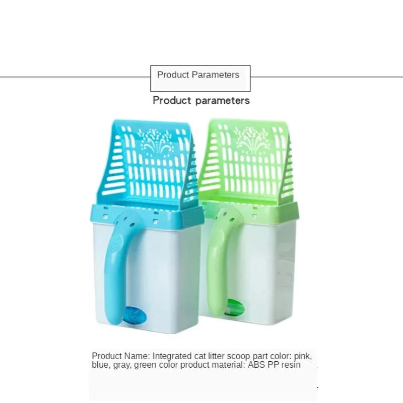 Pala Con Balde Para Sanitario Pet - Mooth Shop