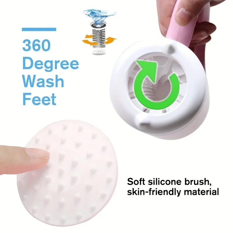 Cepillo de Silicona Para Limpieza de Patas