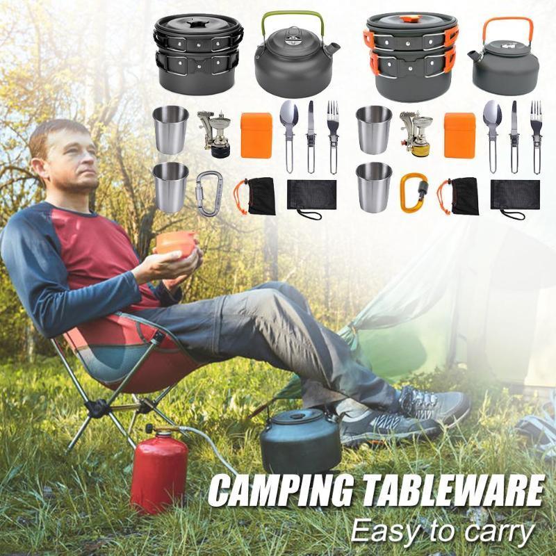 Kit de Utensilios de Cocina Para Camping. - Mooth Shop