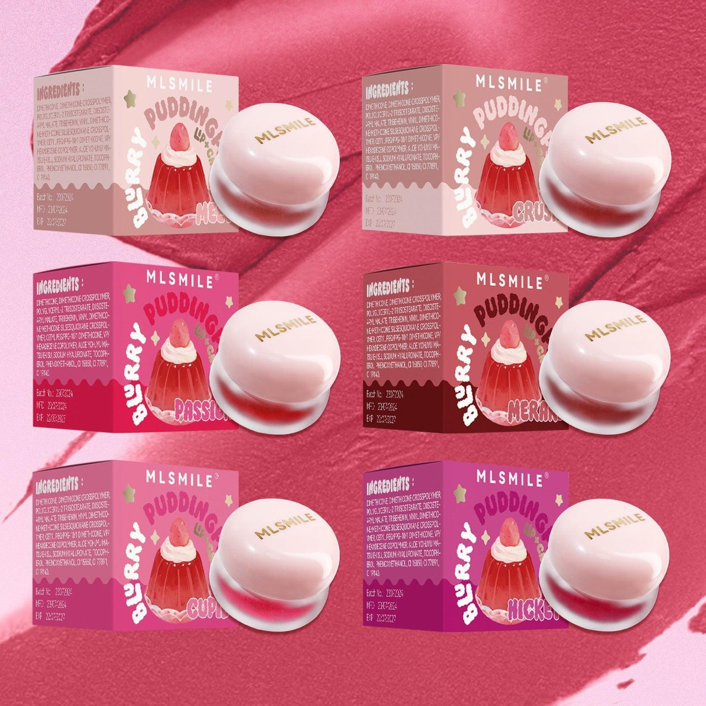 Jelly Lip Mud Matte Finish Velvet Lip Lacquer - Mooth Shop