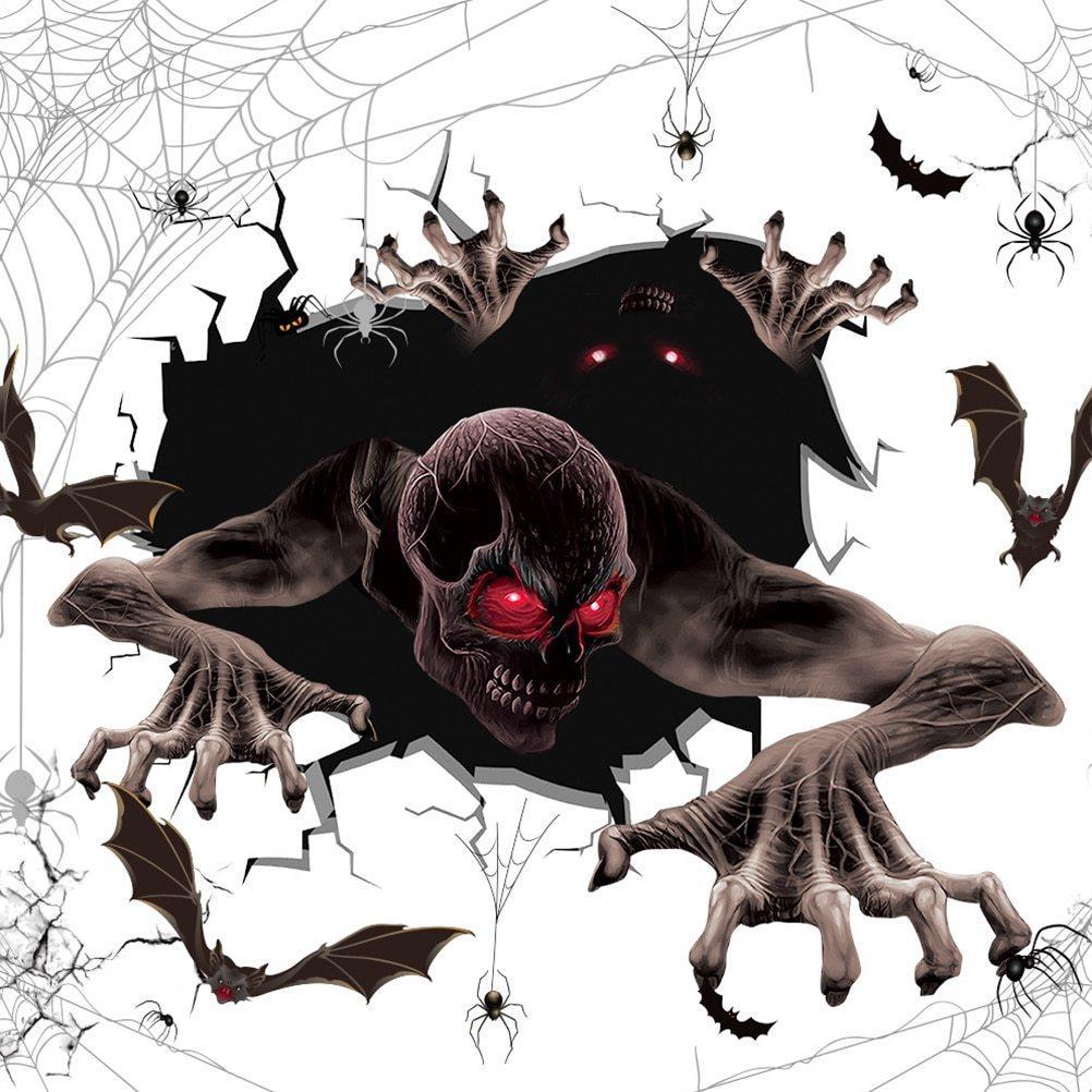Halloween Horror Wall Sticker - Mooth Shop