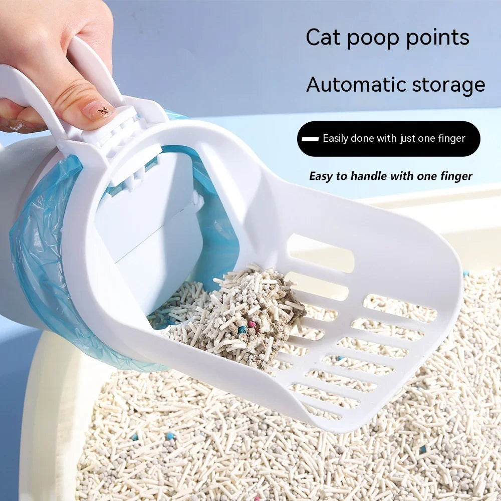 Pala Amplia Para Arena de Gatos con Recarga - Mooth Shop