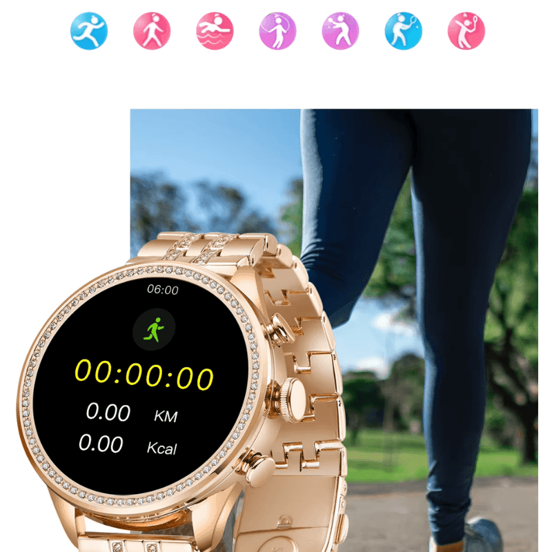 Reloj Inteligente Para Mujer Con Bluetooth - Mooth Shop