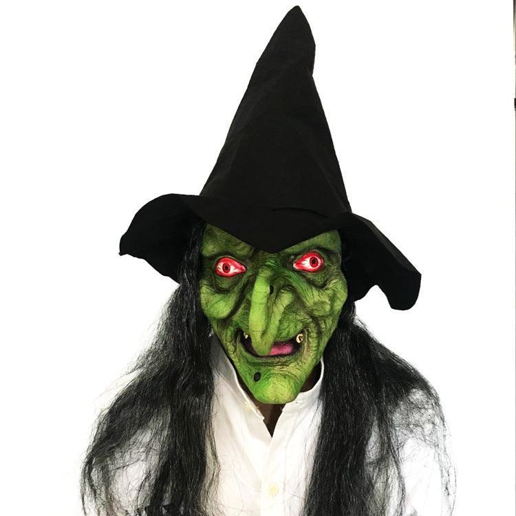 Halloween Long Hair Grimace Mask - Mooth Shop
