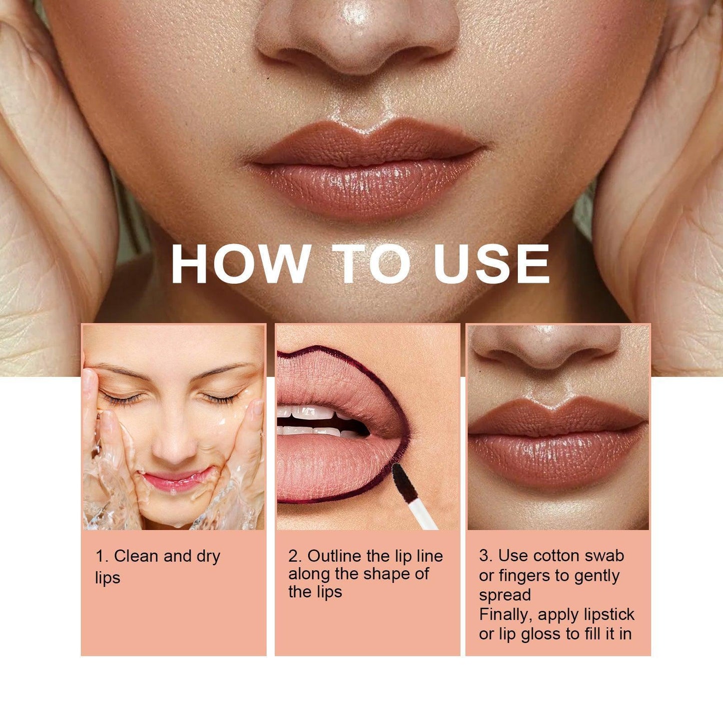 Lip Liner Pen Waterproo - Mooth Shop