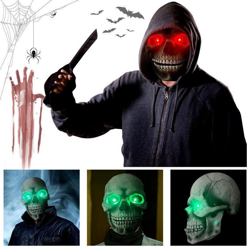 Halloween Skull Movable Mouth Latex Mask - Mooth Shop