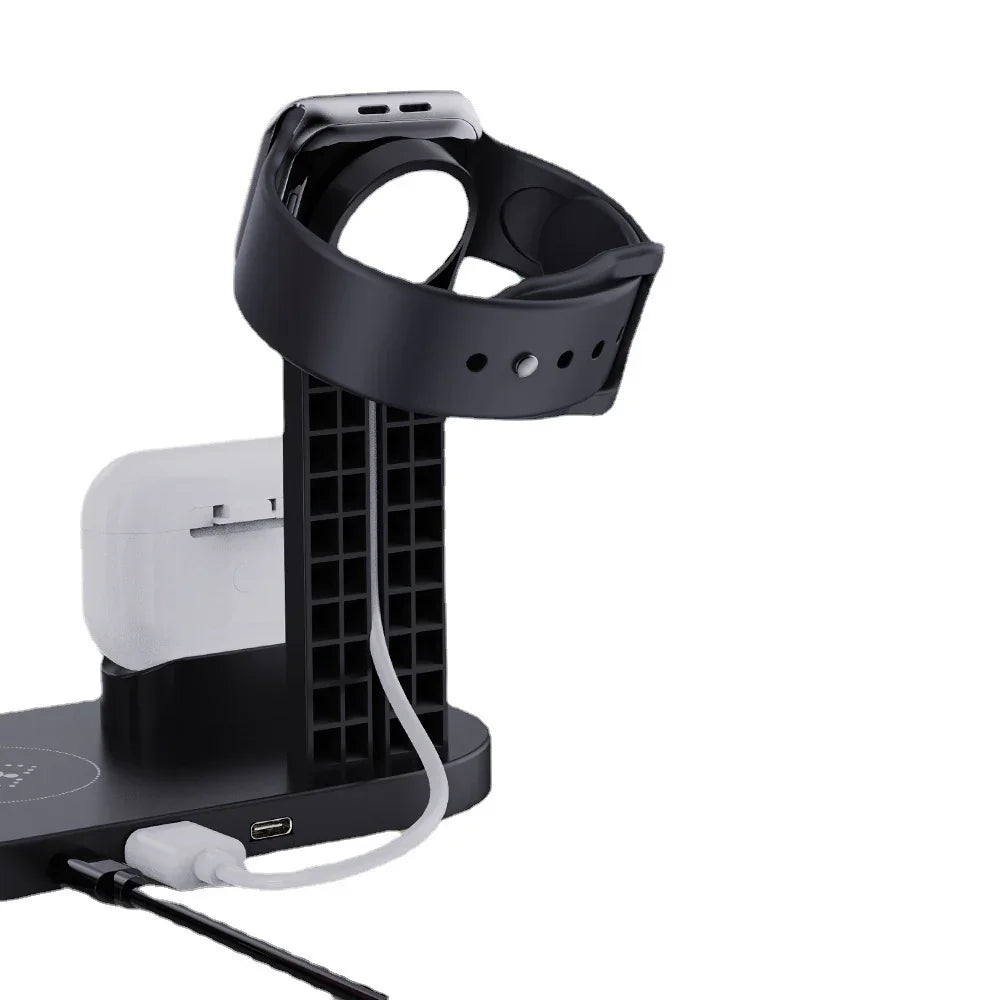 Plastic 3 In 1 Wireless Charger Stand Fast - Mooth Shop