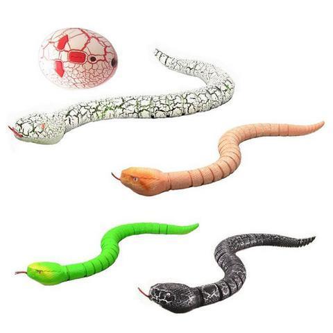 Novelty Remote Control Snake Rattlesnake Animal Trick Terrifying Mischief Toy - Mooth Shop
