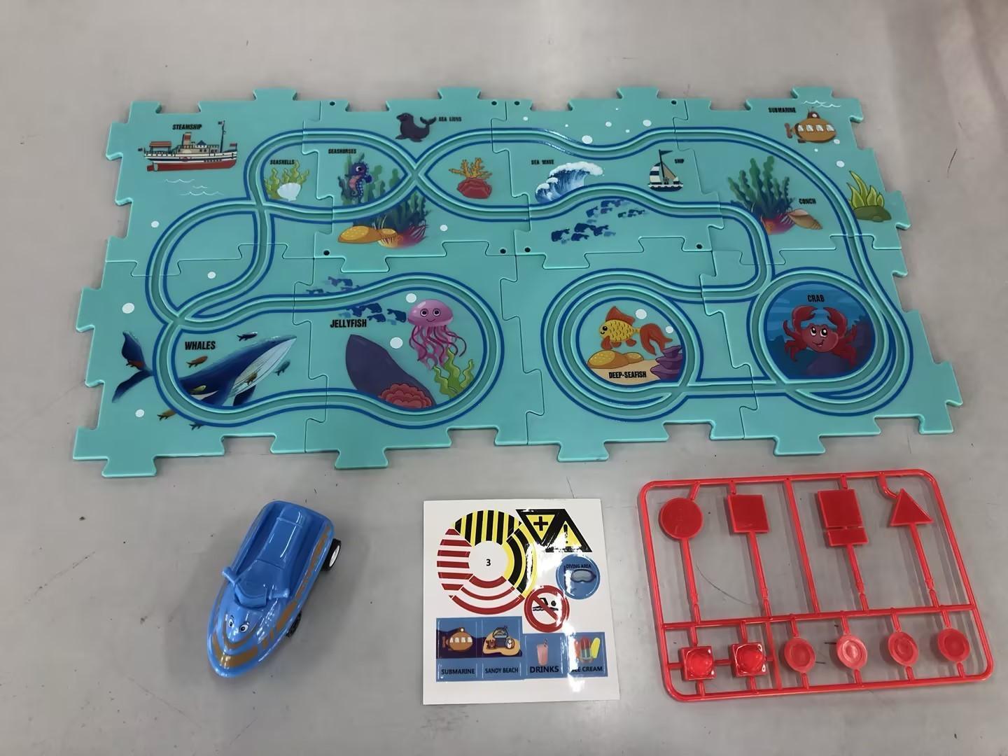 Rompecabezas Para Niños Speeder de Ferrocarril eléctrico DIY - Mooth Shop