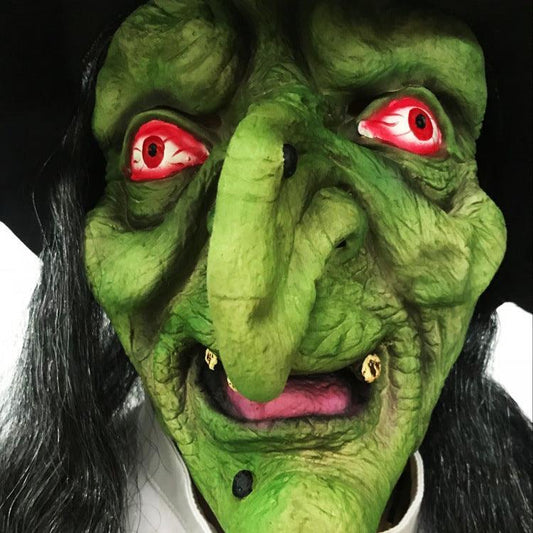 Halloween Long Hair Grimace Mask - Mooth Shop
