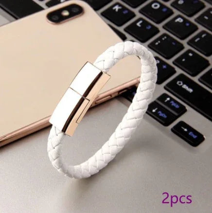 New Bracelet Charger USB Charging Cable Data Charging Cord For IPhone14 13 Max USB C Cable For Phone Micro Cable - Mooth Shop