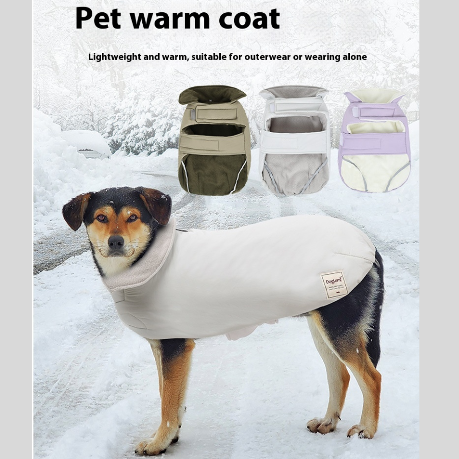 Chaqueta Resistente al Frío Para Mascotas