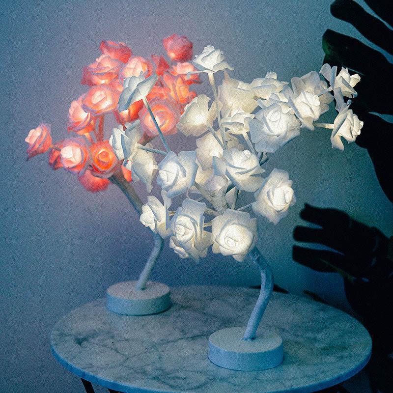 Rosas Con Luces LED - Mooth Shop
