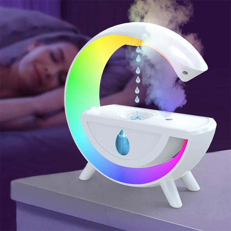 Rociador de gotas de agua con luz nocturna RGB - Mooth Shop