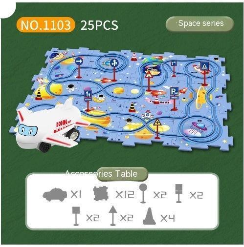 Rompecabezas Para Niños Speeder de Ferrocarril eléctrico DIY - Mooth Shop