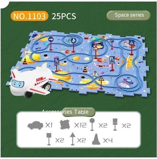 Rompecabezas Para Niños Speeder de Ferrocarril eléctrico DIY - Mooth Shop