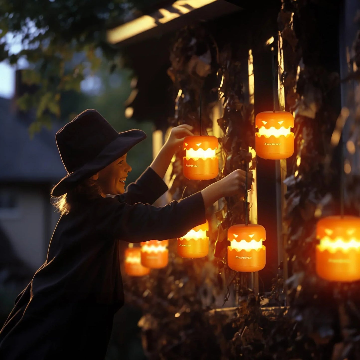 Halloween Pumpkin Foldable Party Decoration LED Small Night Lamp - Mooth Shop