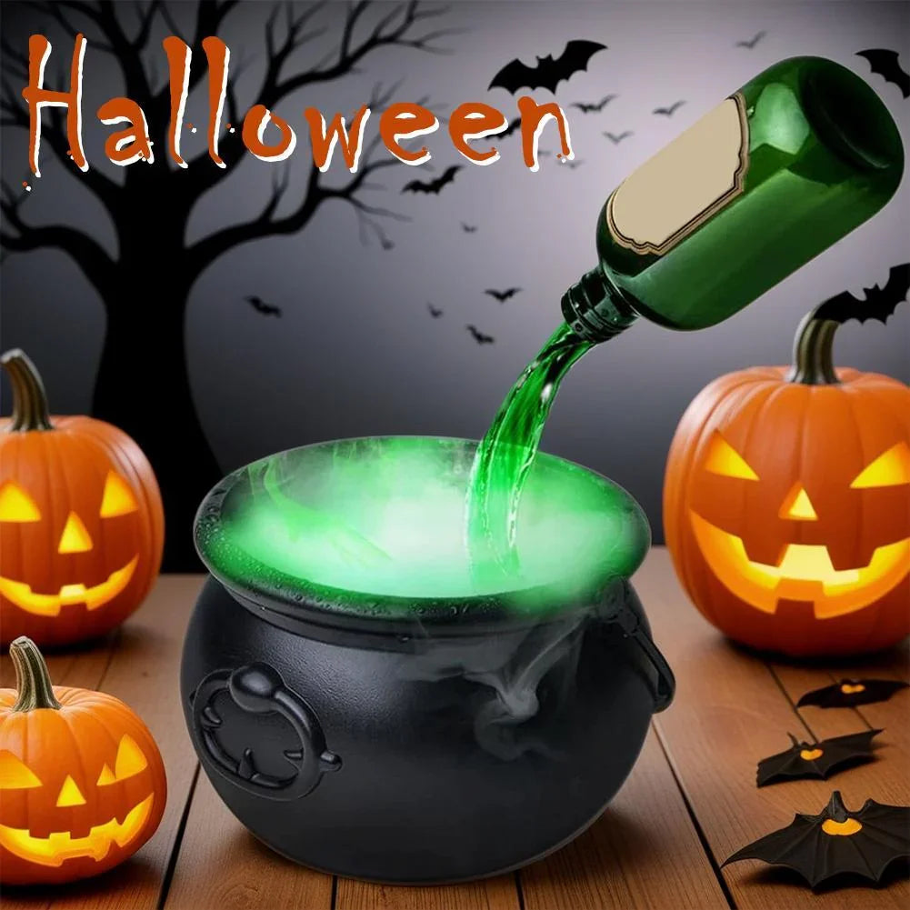 Halloween Black Wizard Bowl Magic Float Bottle And Diffuser Indoor Home Bar Magic Party Horror Ghost Props Halloween Decoration - Mooth Shop