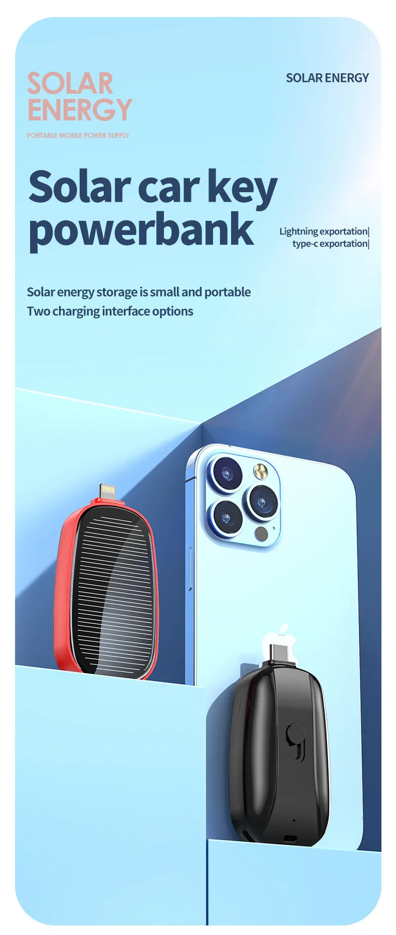 Mini Emergency Solar Charging Unit Portable Wireless Power Supply - Mooth Shop