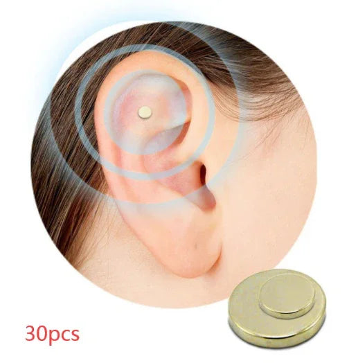 Quit Smoking Magnet Earrings Zerosmoke Auricular Therapy Magnet - Mooth Shop