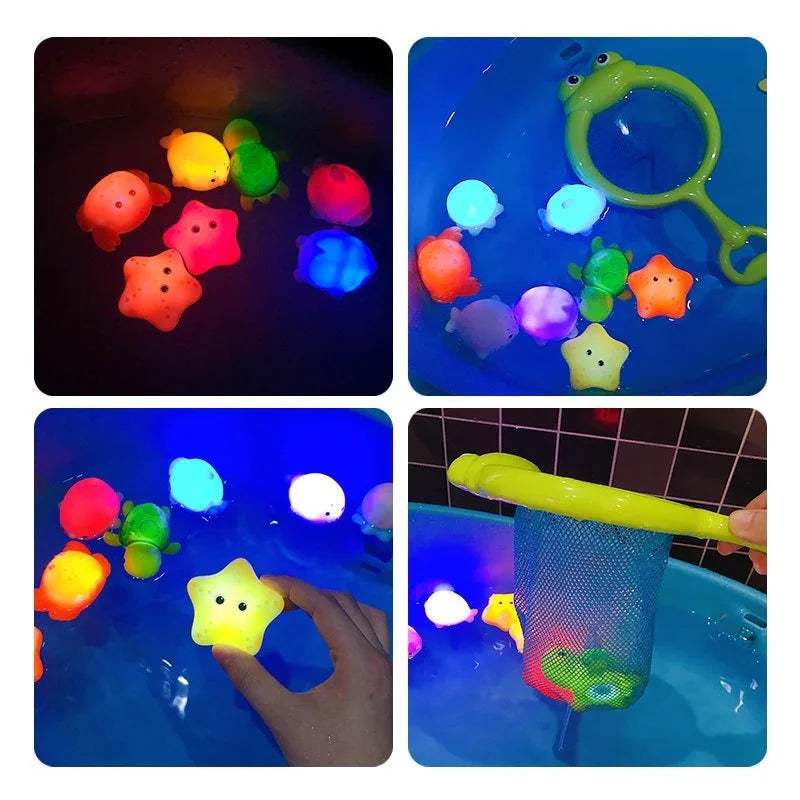 Water Glowing Animal Floating Water Bath Bathroom Toy - Mooth Shop