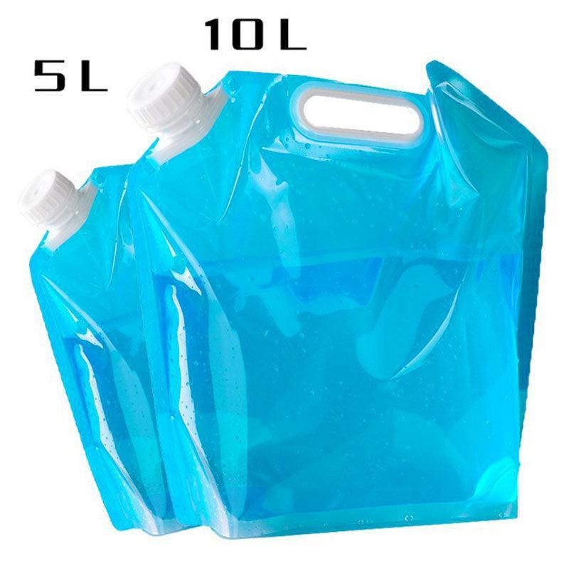 PVC Outdoor Camping Hiking Foldable Portable Water Bags Container - Mooth Shop