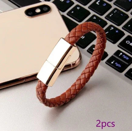 New Bracelet Charger USB Charging Cable Data Charging Cord For IPhone14 13 Max USB C Cable For Phone Micro Cable - Mooth Shop