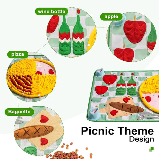 MEWOOFUN Alfombra Olfativa Estilo Picnic - Mooth Shop