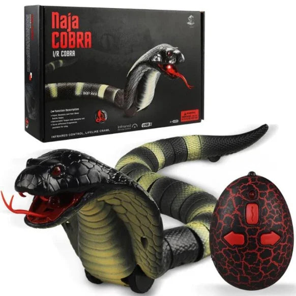 Novelty Remote Control Snake Rattlesnake Animal Trick Terrifying Mischief Toy - Mooth Shop