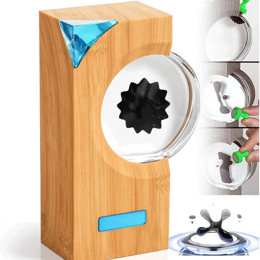 Dancing Ferrofluid With Music Rhythm Magnetic Fluid Speaker Creative Ferrofluid Desk Toy Magnet Liquid Toy Home Decor - Mooth Shop