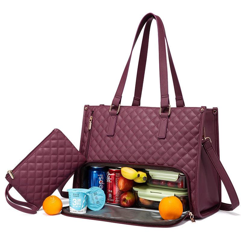 Bolsa Impermeable Multifuncional|Gran capacidad con compartimento aislado para el almuerzo y la computadora- Mooth Shop