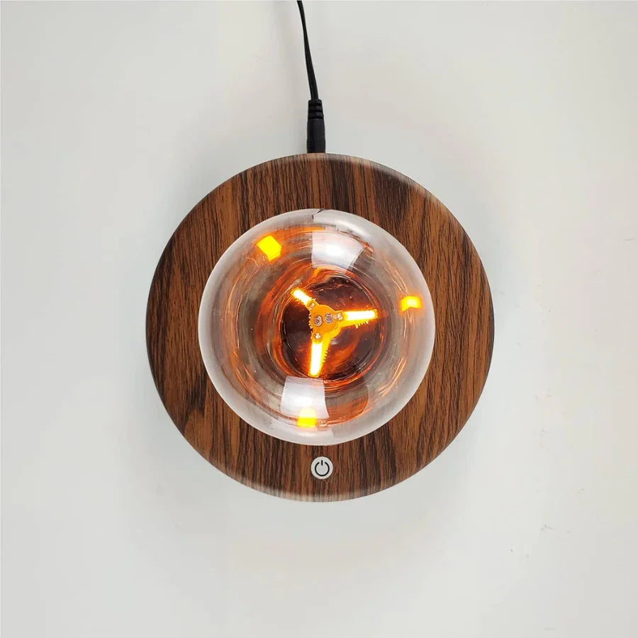 Creative Minimal Self-rotating Wireless Powered Maglev Bulb - Mooth Shop